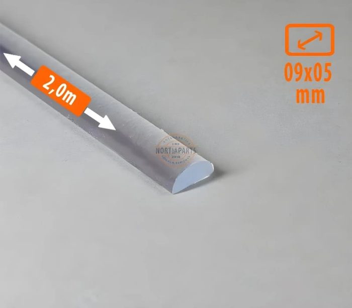 Προφίλ στεγανοποίησης δαπέδου ντουζιέρας ακρυλικό PR1-01 - Image 2