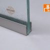 Προφίλ Πι Αλουμινίου Ντουζιέρας Ασημί Βουρτσισμένο - 3m
